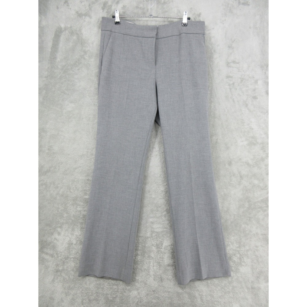 J Crew Pants Womens Size 12 Edie 365 Trousers Minimalist Pockets Straight Leg